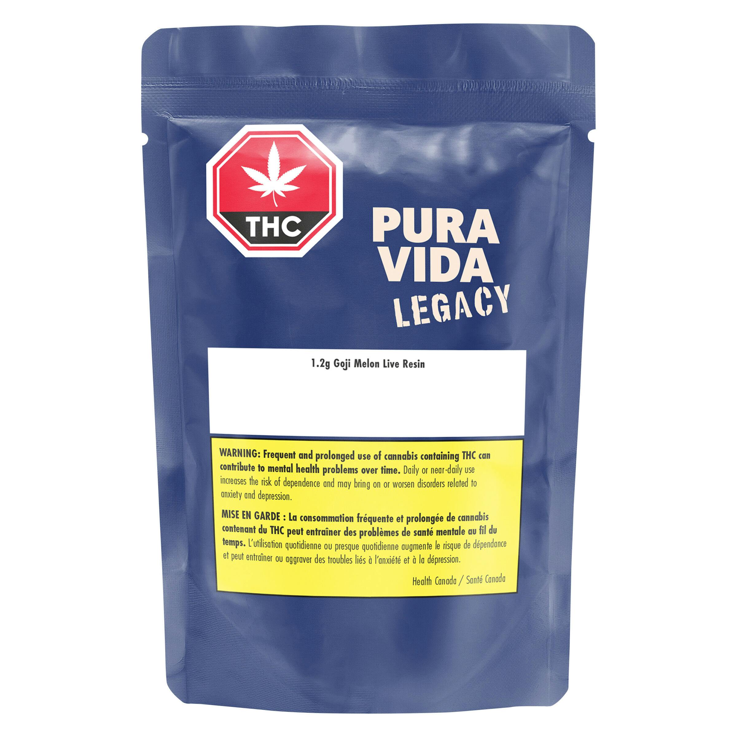 Pura Vida Goji Melon Live Resin