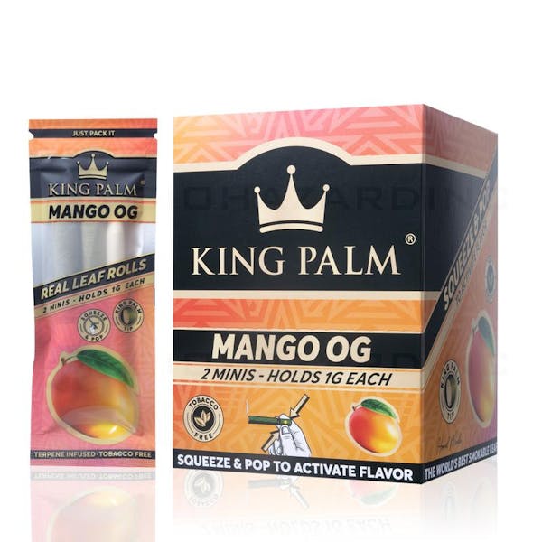 King Palm - Mango OG - Mini Blunt Wrap 2pk