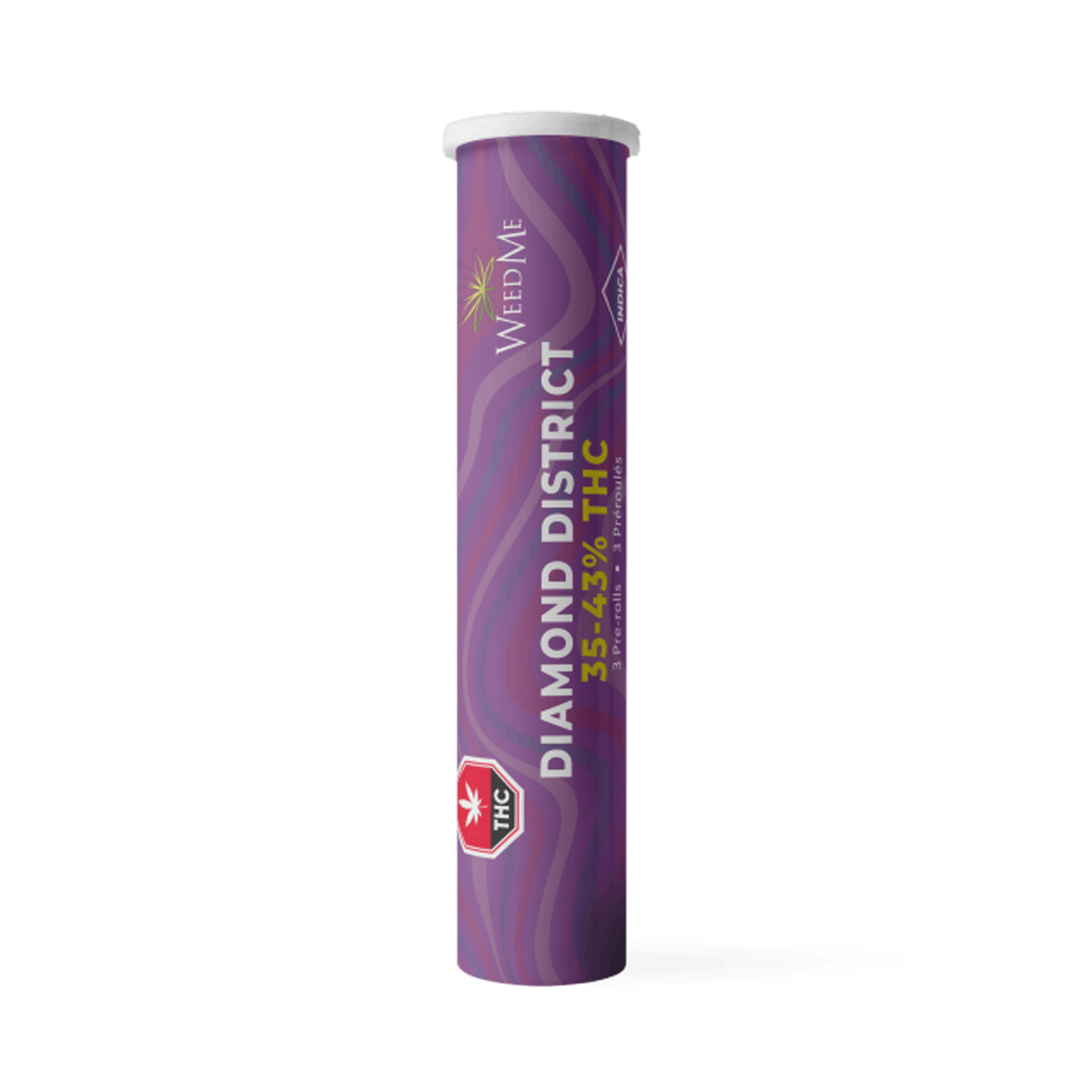 Diamond District Indica Infused Pre-Roll 3-pack | 1.5g