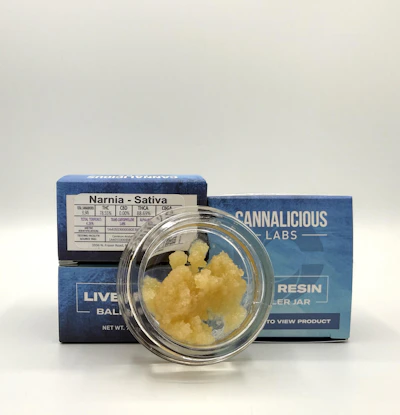 Cannalicious - 7g Live Resin Baller Jar - Narnia - CONCENTRATES by Cannalicious Labs at King of Budz