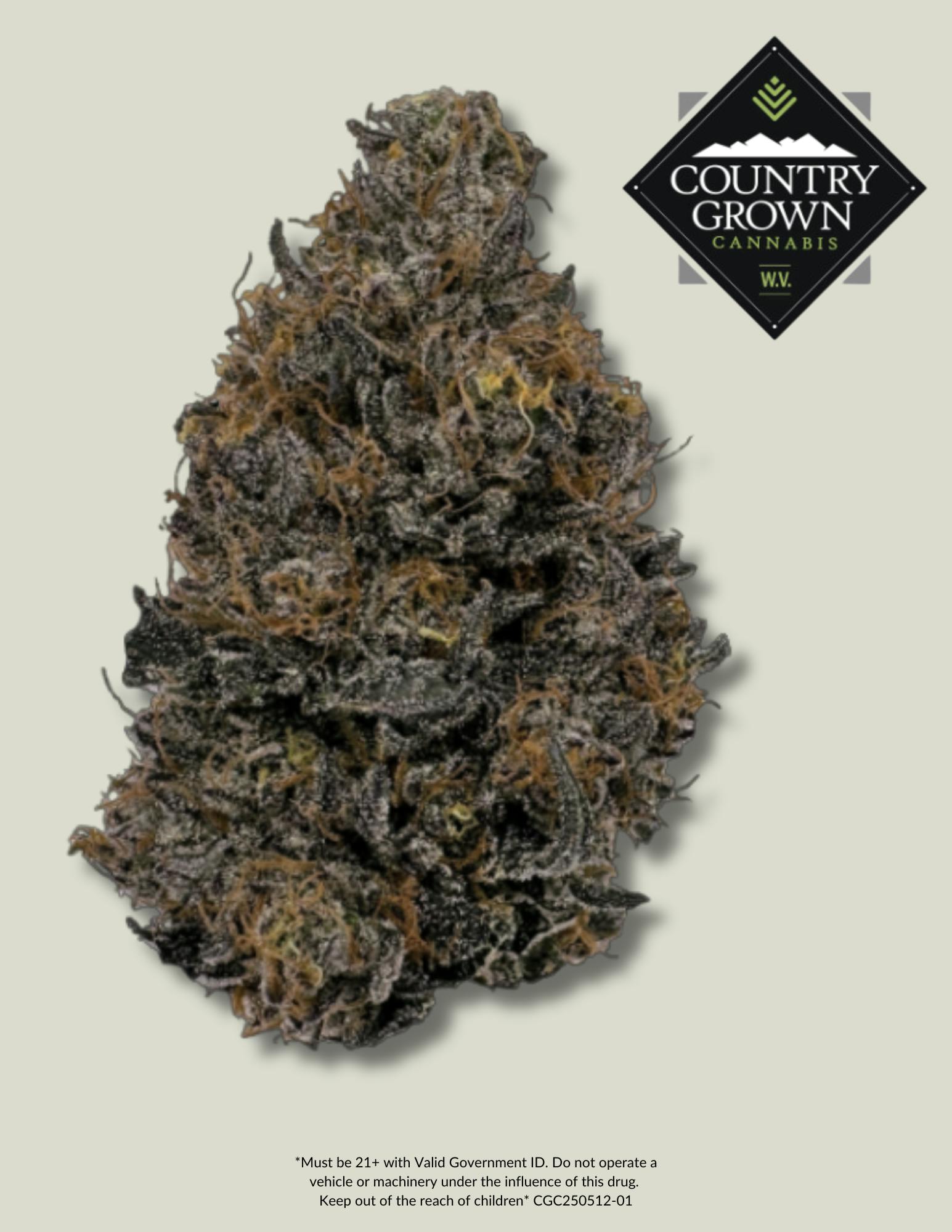 THC-D9 (Delta 9–tetrahydrocannabinol) - Country Grown Cannabis