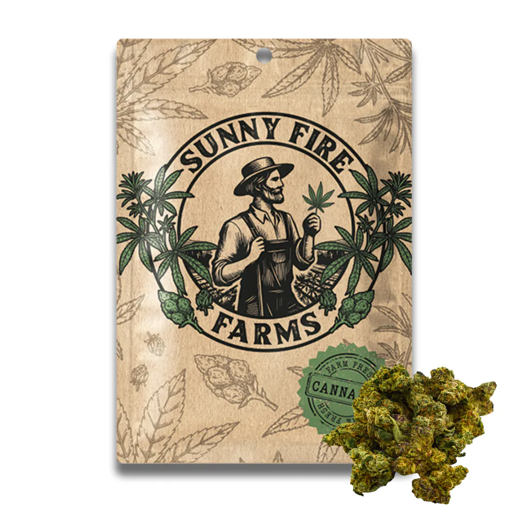 Sunny Fire Farms | Crazy Betty Prepackaged Flower | 14g | LIV