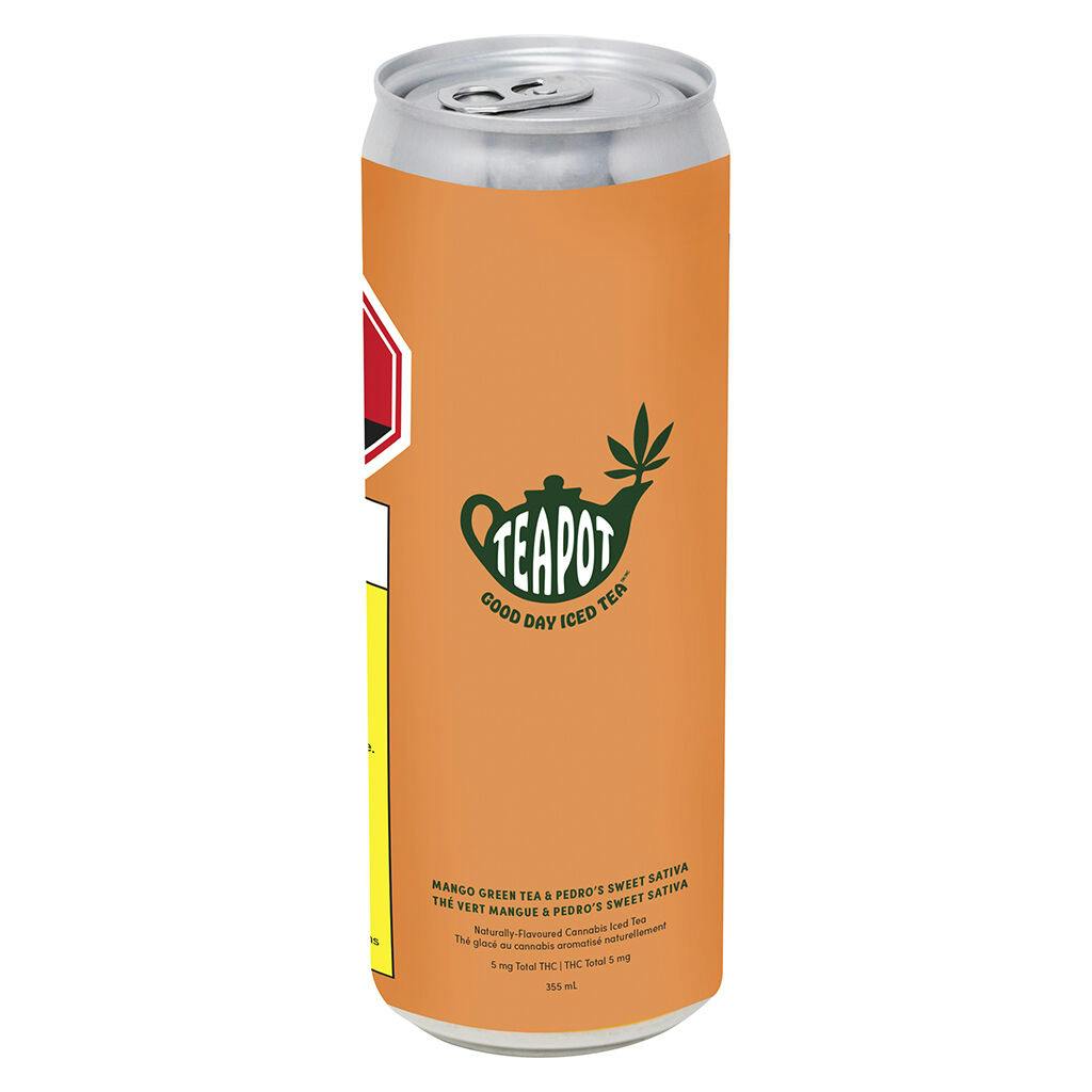 Good day iced tea mango green tea - 355ml