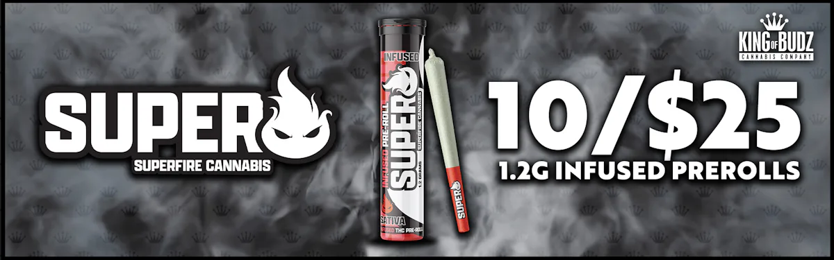Superfire - 1.2g Infused Preroll - 10/$25