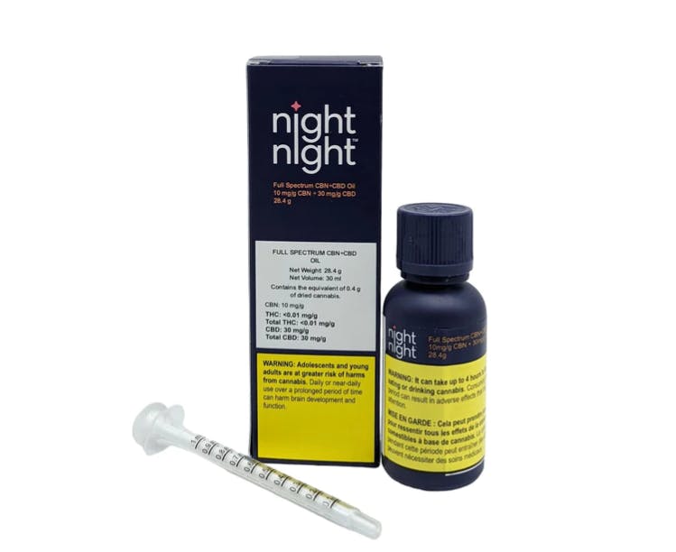 【Good Night】CRDH/CBN isolate,Distillate NightNight by Purileaf – Nightime focused cannabis products