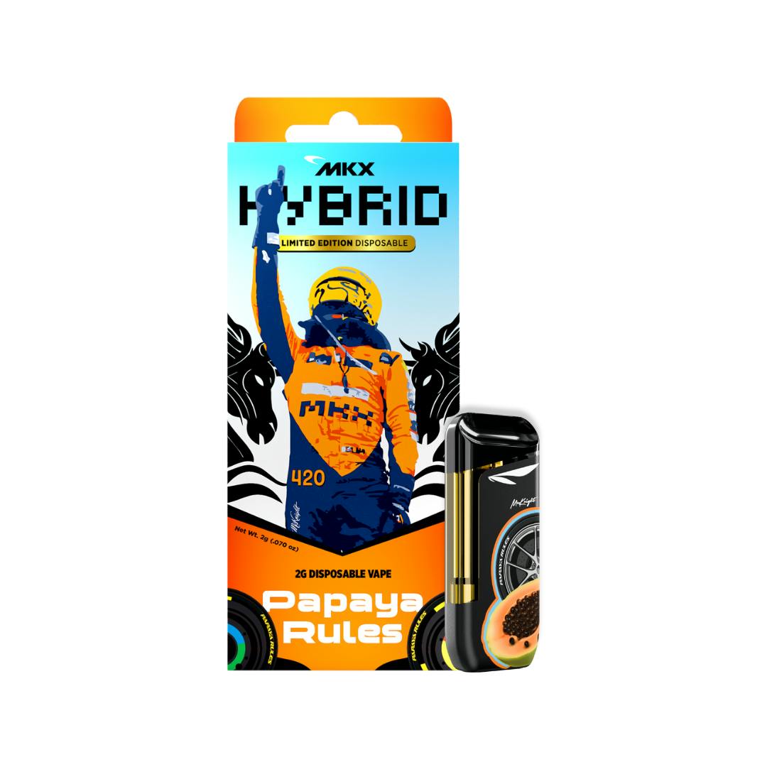 Product: 2g MKX Disposable *LIMITED EDITION* - Papaya Rules 2g Disposable - Hybrid