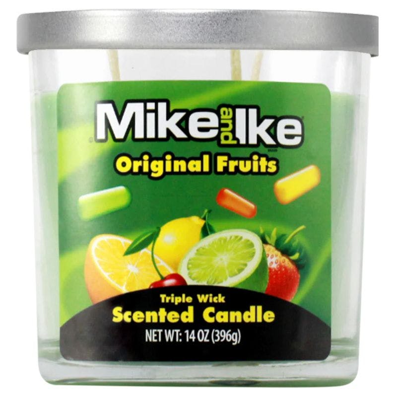 Sweet Tooth | 14oz Mike & Ike Triple Wick Candle - Original Fruits