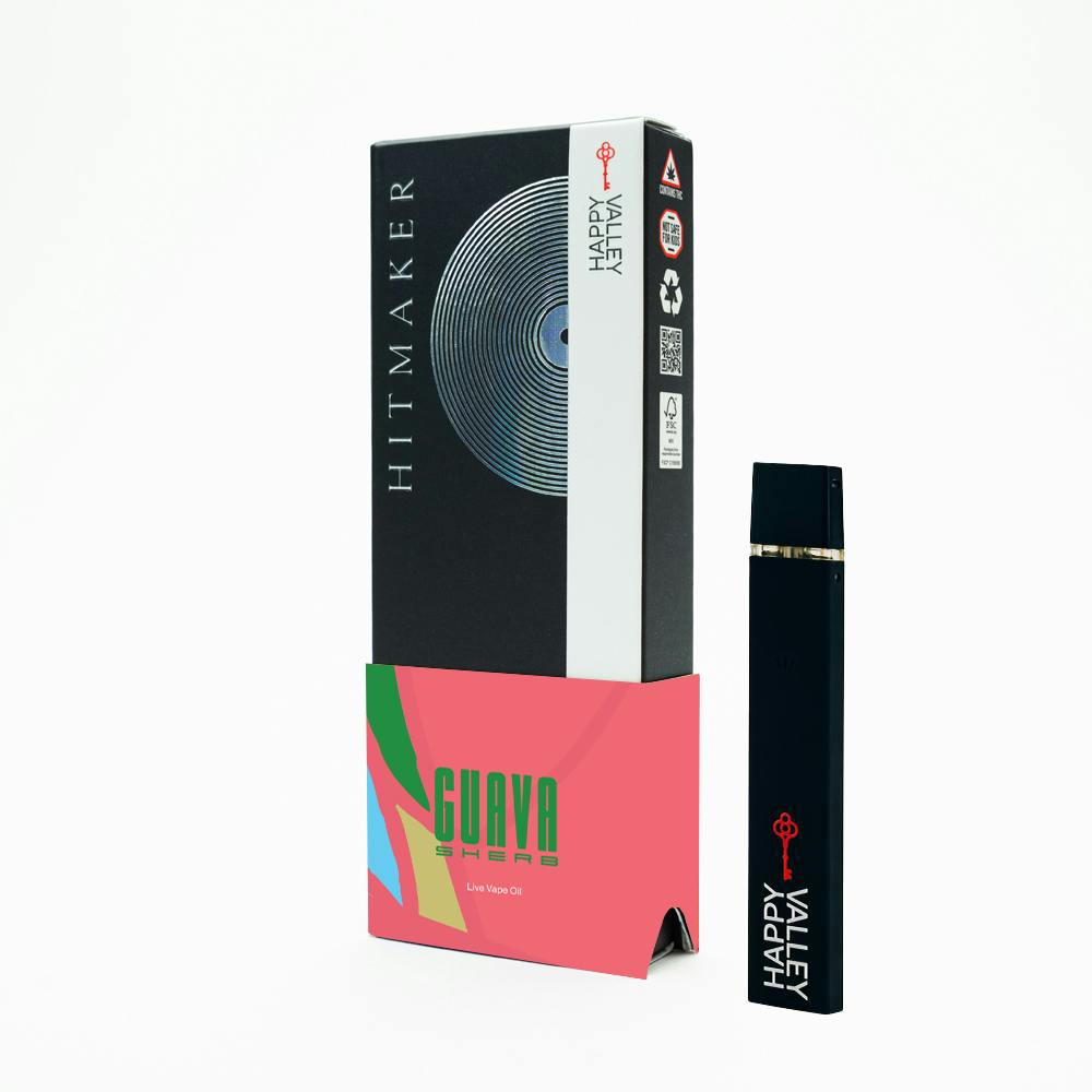 Hitmaker Disposable Vape .5g - Guava Sherb