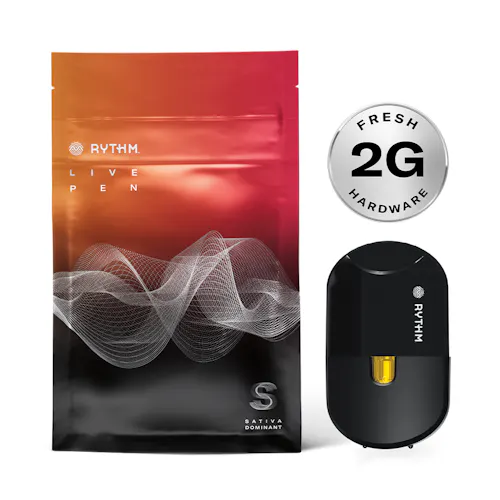 Rythm LOrange All in One Vape Pen 2000mg-active