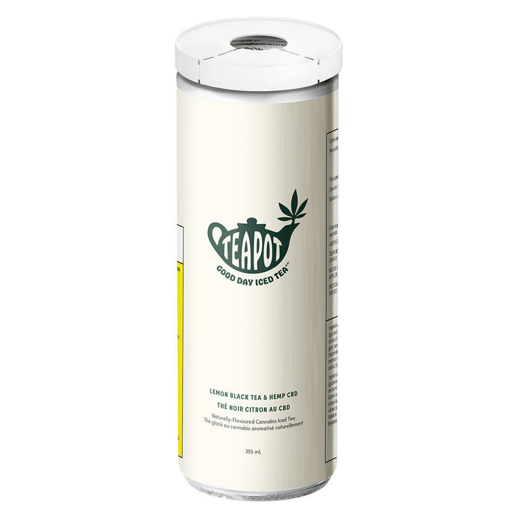 Lemon Black Tea & CBD - 355ml