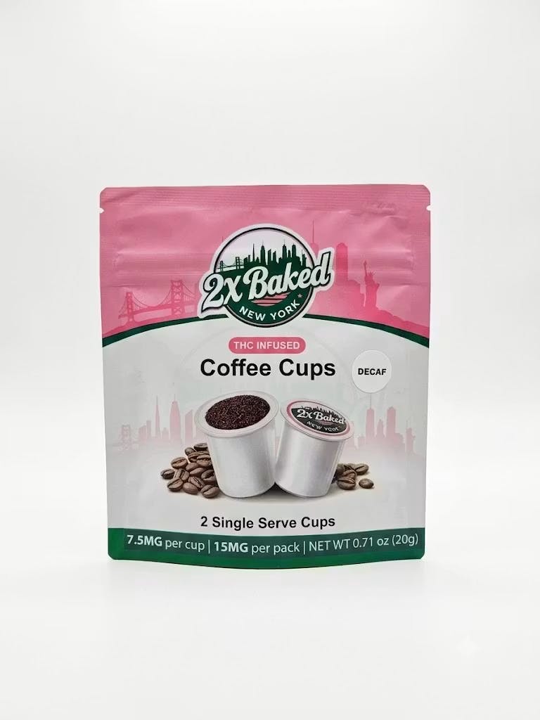 2X Baked | Coffee Cups | 15mg | 2cups