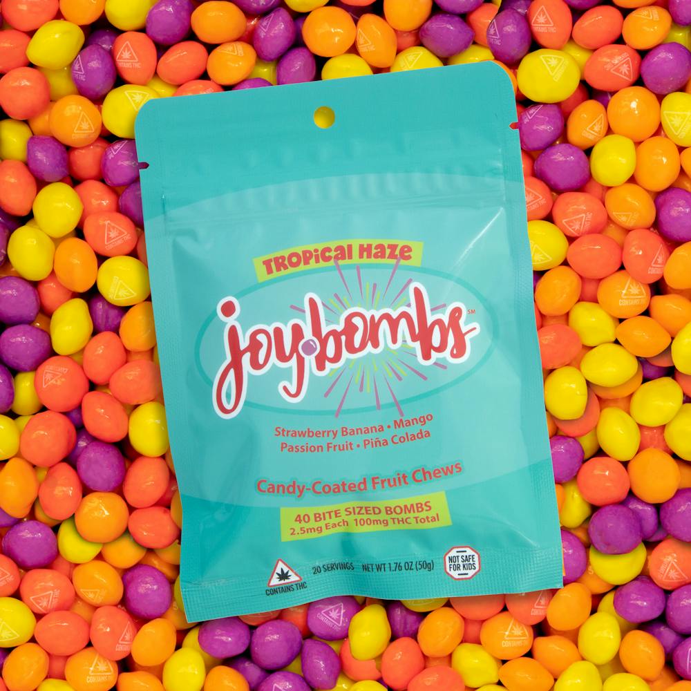 Product Joy Bombs Tropical Haze (40pk / 100mg THC)