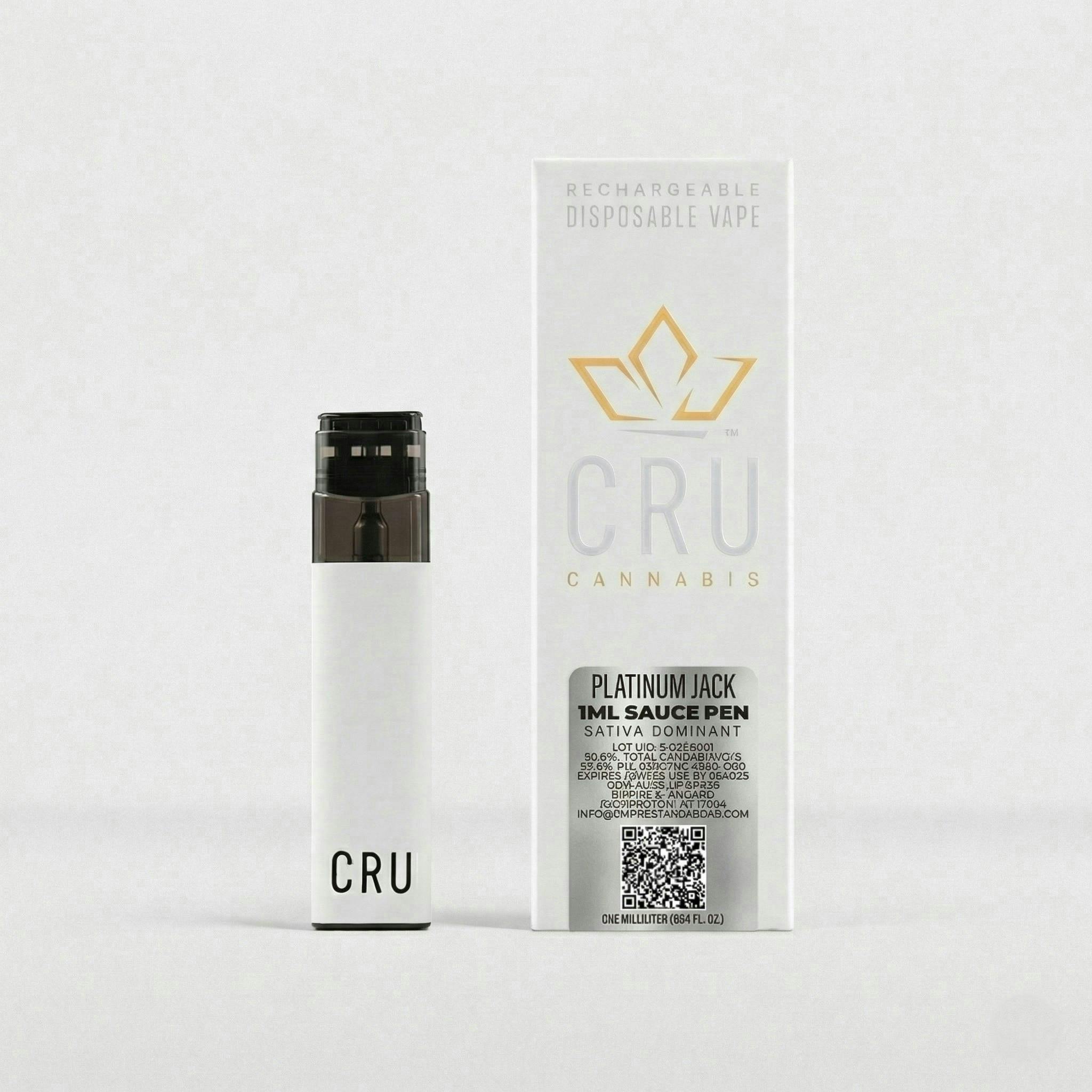 CRU | Platinum Jack | Live Resin | Vape