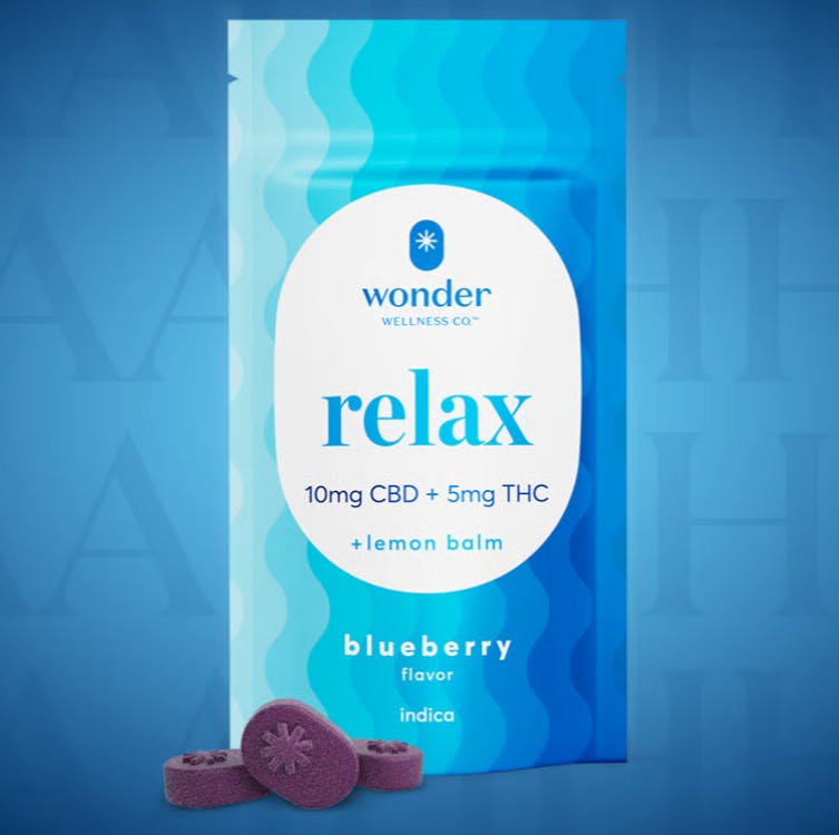 Product CL Wonder Relax Gummies - Blueberry 2:1 CBD:THC