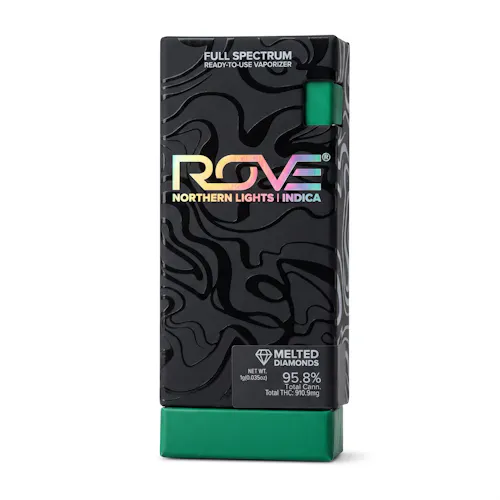 Northern Lights | Melted Diamond Live Resin Vaporizer | 1.0g (Ready-To-Use)-1
