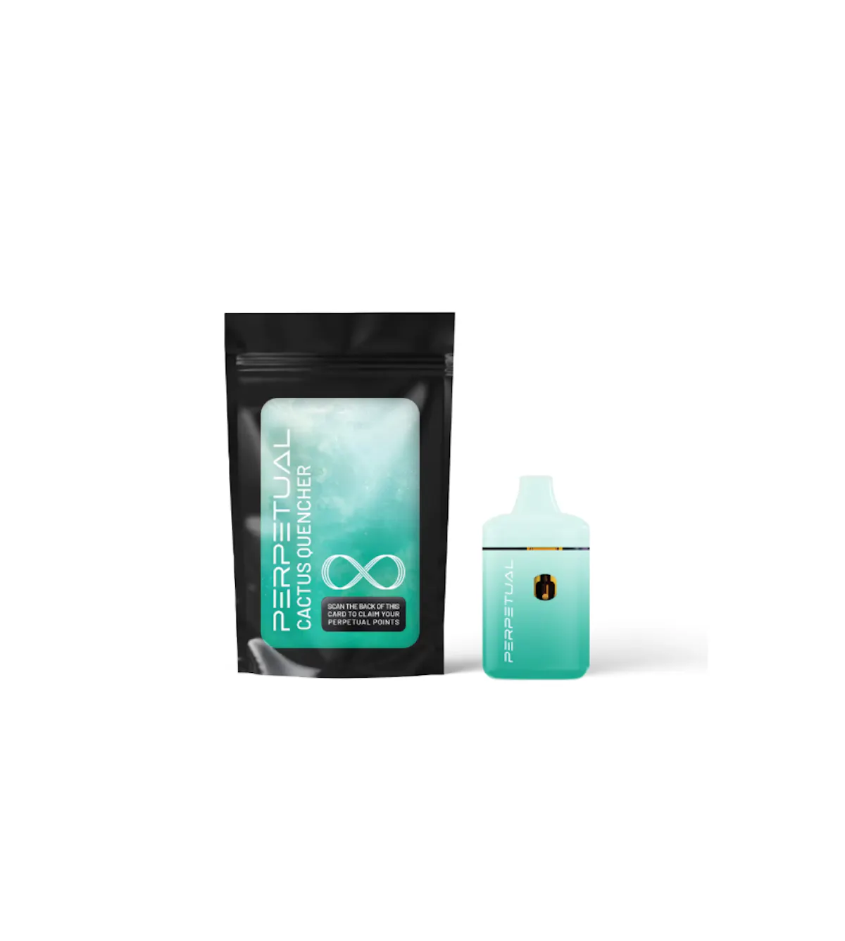 Perpetual Cactus Quencher & Grand Daddy Purp Disposable 2g Vaporizers