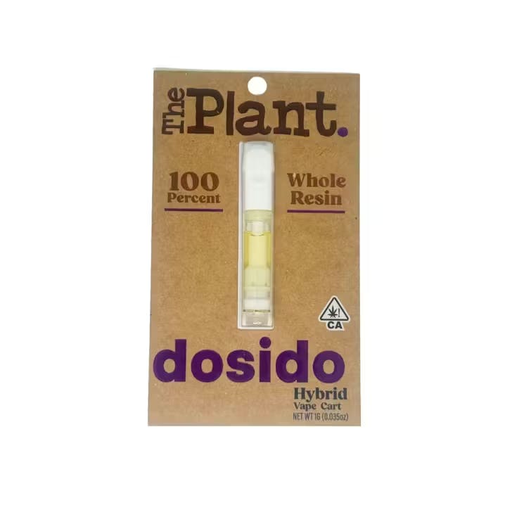 Merced Dispensary: The Plant Dosido - Whole Resin Vapes
