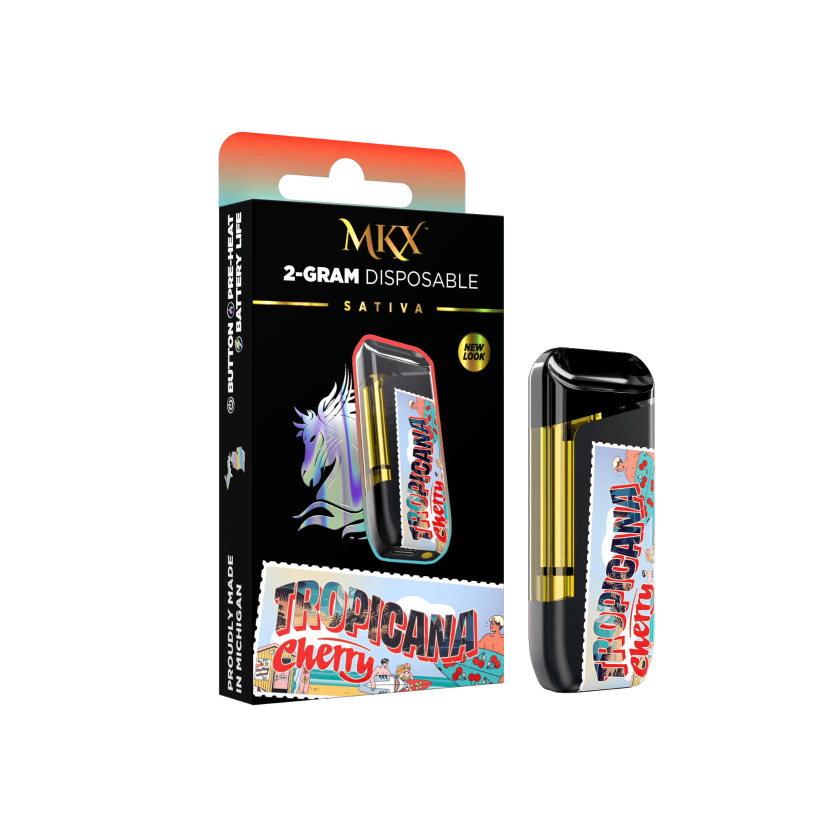 2g MKX Disposable - Tropicana Cherry 2g Disposable - Sativa