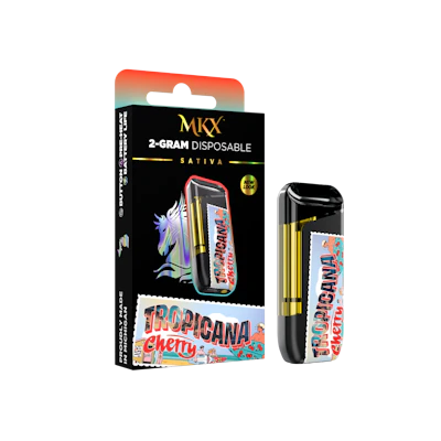 2g MKX Disposable - Tropicana Cherry 2g Disposable - Sativa - DISPOSABLES by MKX Oil Co. at King of Budz