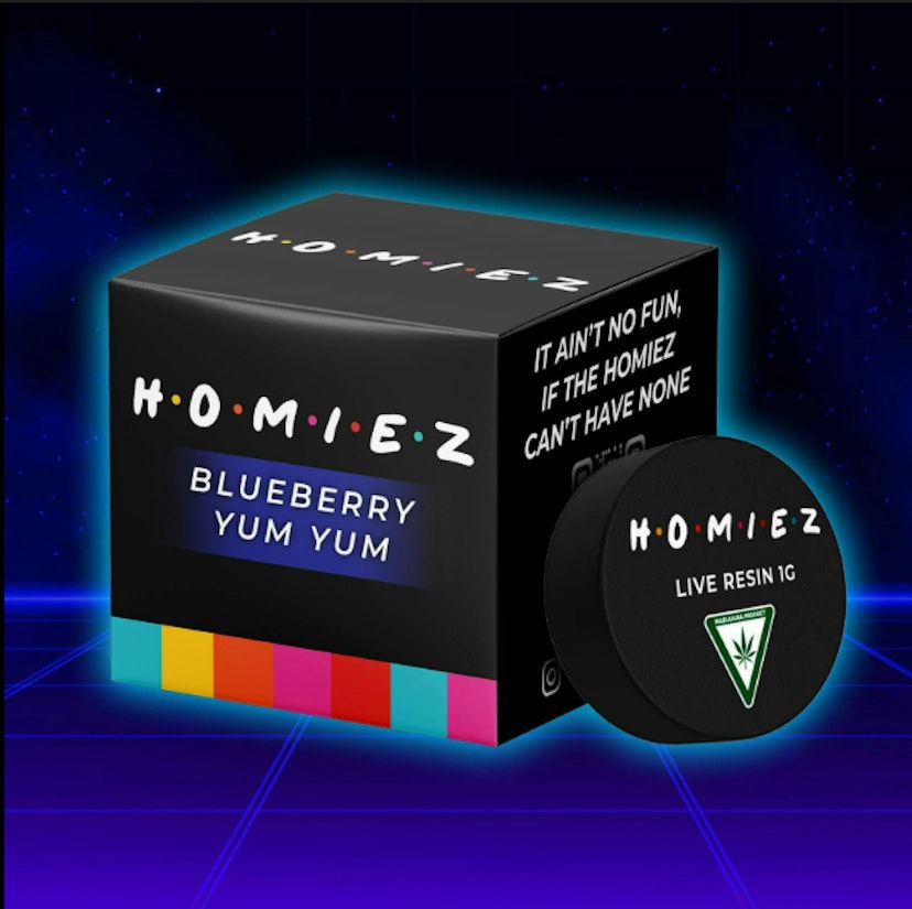 Homiez Live Resin | Blueberry Yum Yum