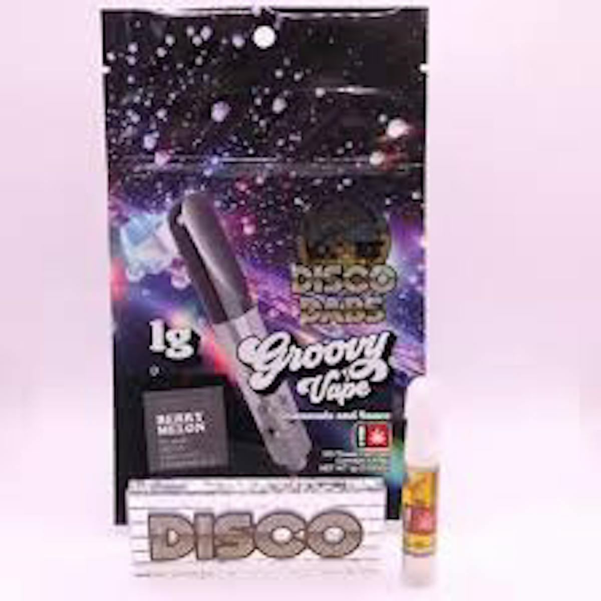 Photo of Disco Dabs 1g GRAPEFRUIT Groovy Vape LR & Diamonds Vape Cartridge