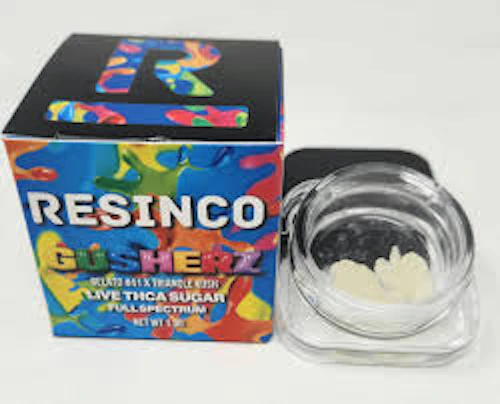 Resinco - 1g Live THCA Crystal Diamonds - Gusherz