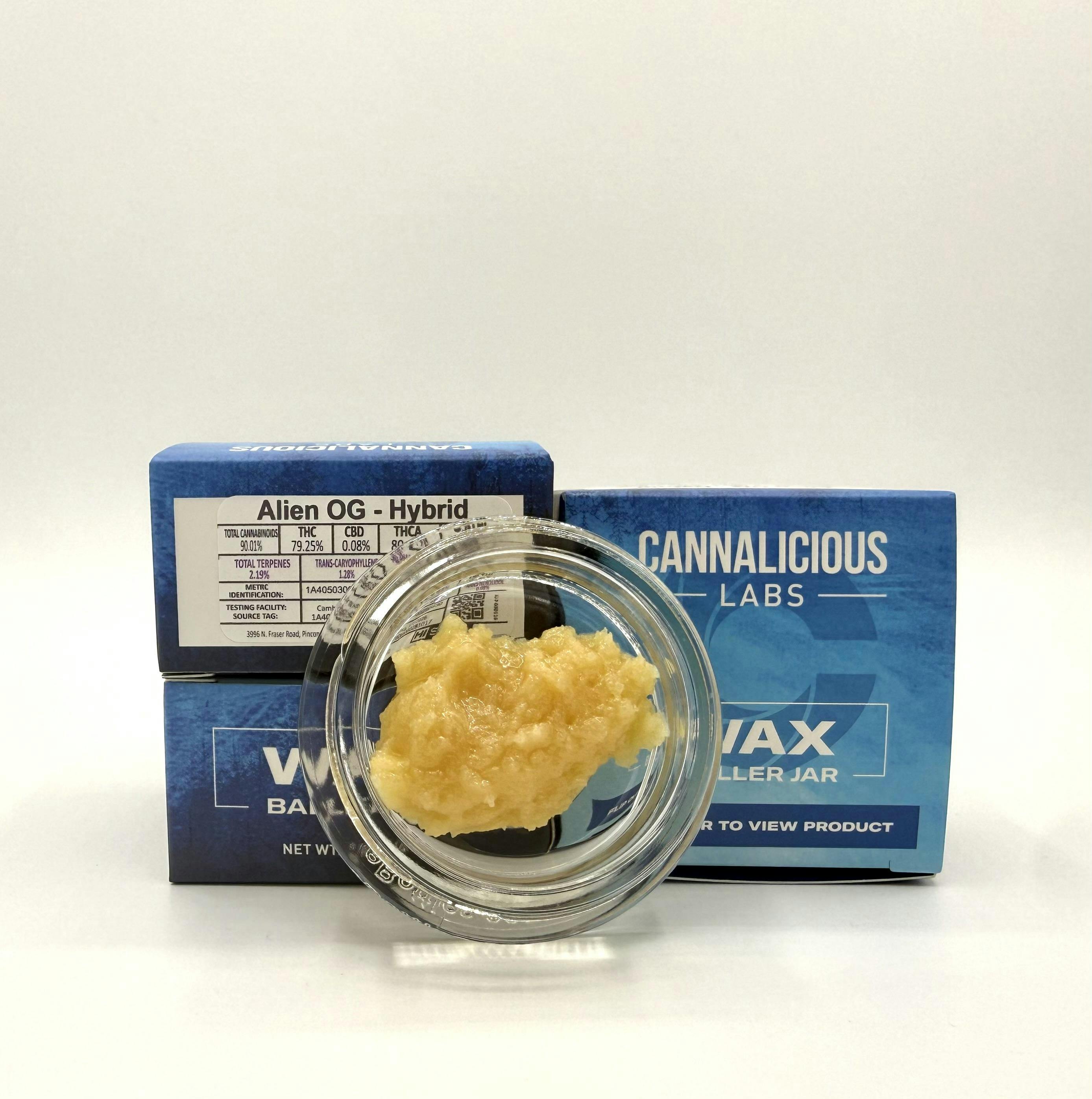 Cannalicious - 7g Baller Jar - Alien OG