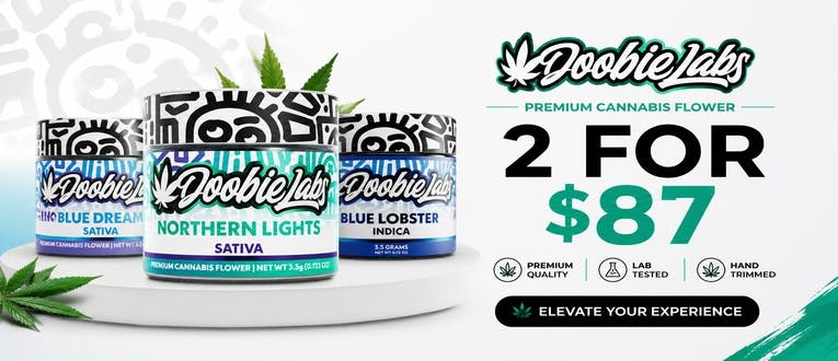 Buy 2 for $87 - Doobie Labs Flower