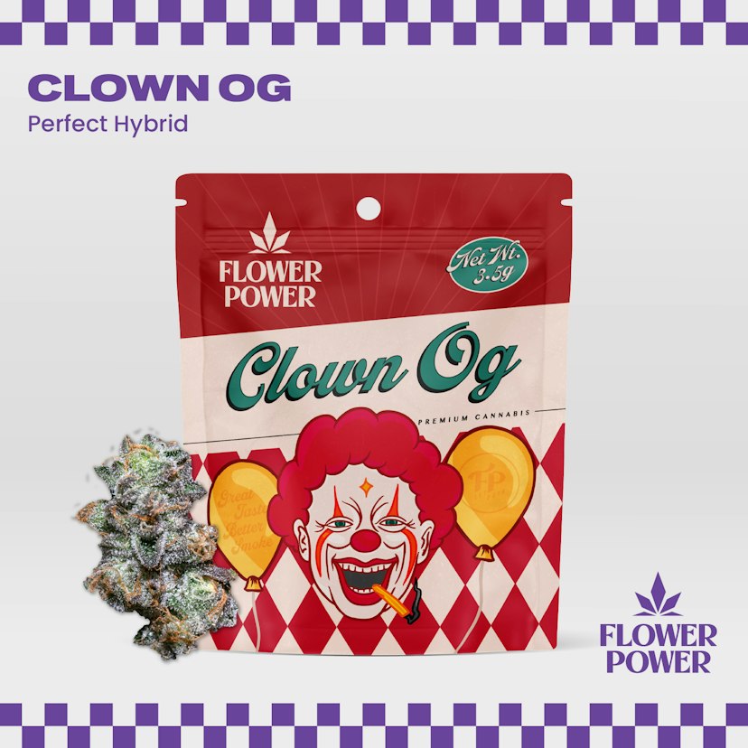 Flower Power Prepackaged Flower | Clown OG