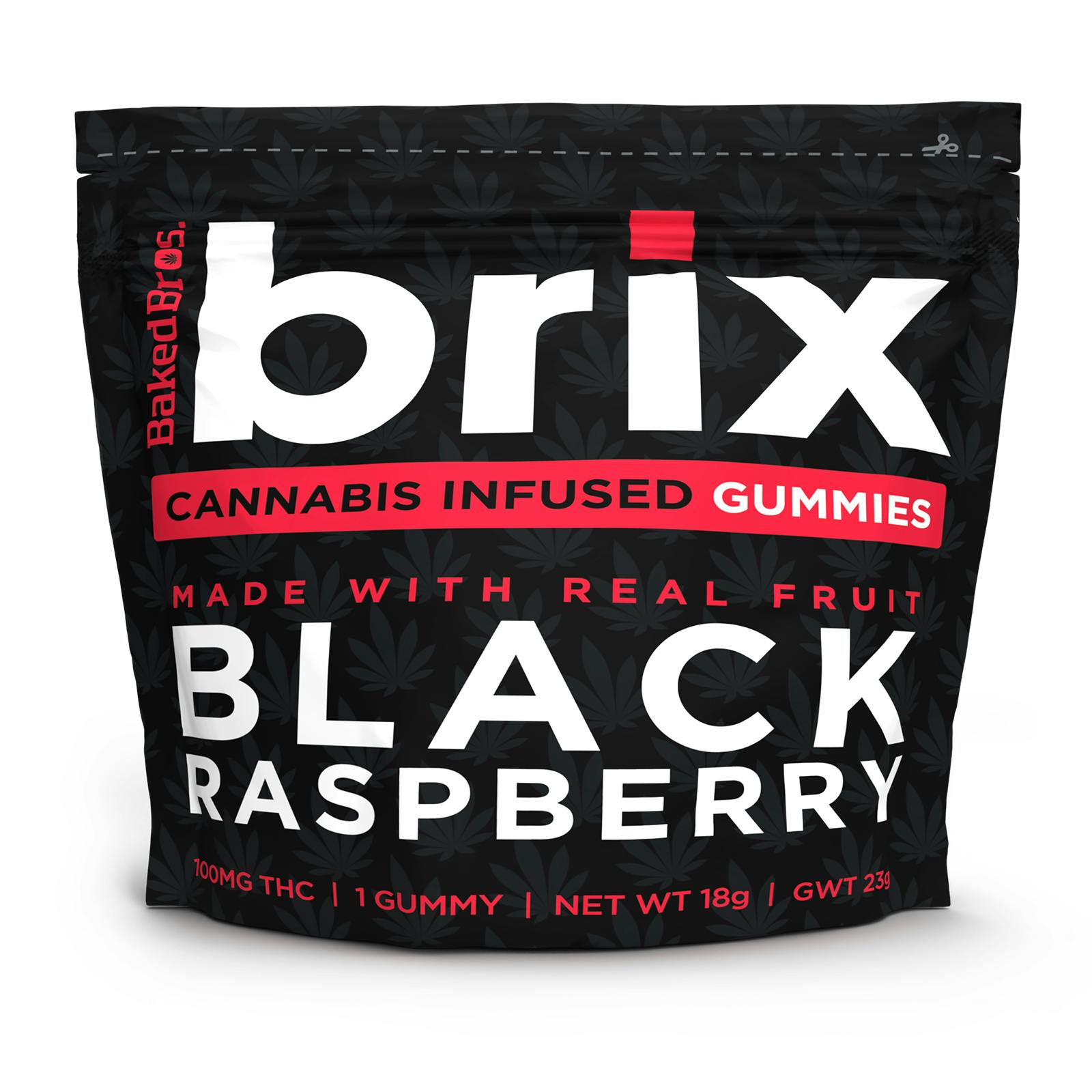 brix 100mg 1pk - Black Raspberry