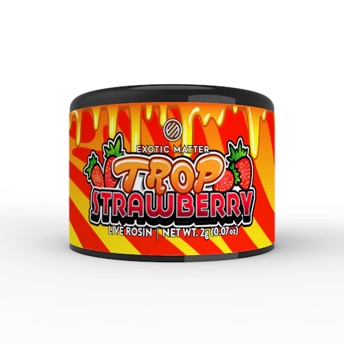 Exotic Matter - 2g Live Rosin - Tropical Strawberry