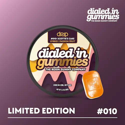 100mg – Scotties Cake – Rosin Gummies (10pk)-active