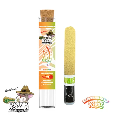 Doink Roller - 2g Moonrock Infused Cannon - Rainbow Runtz - PRE_ROLLS by Doink Roller at King of Budz