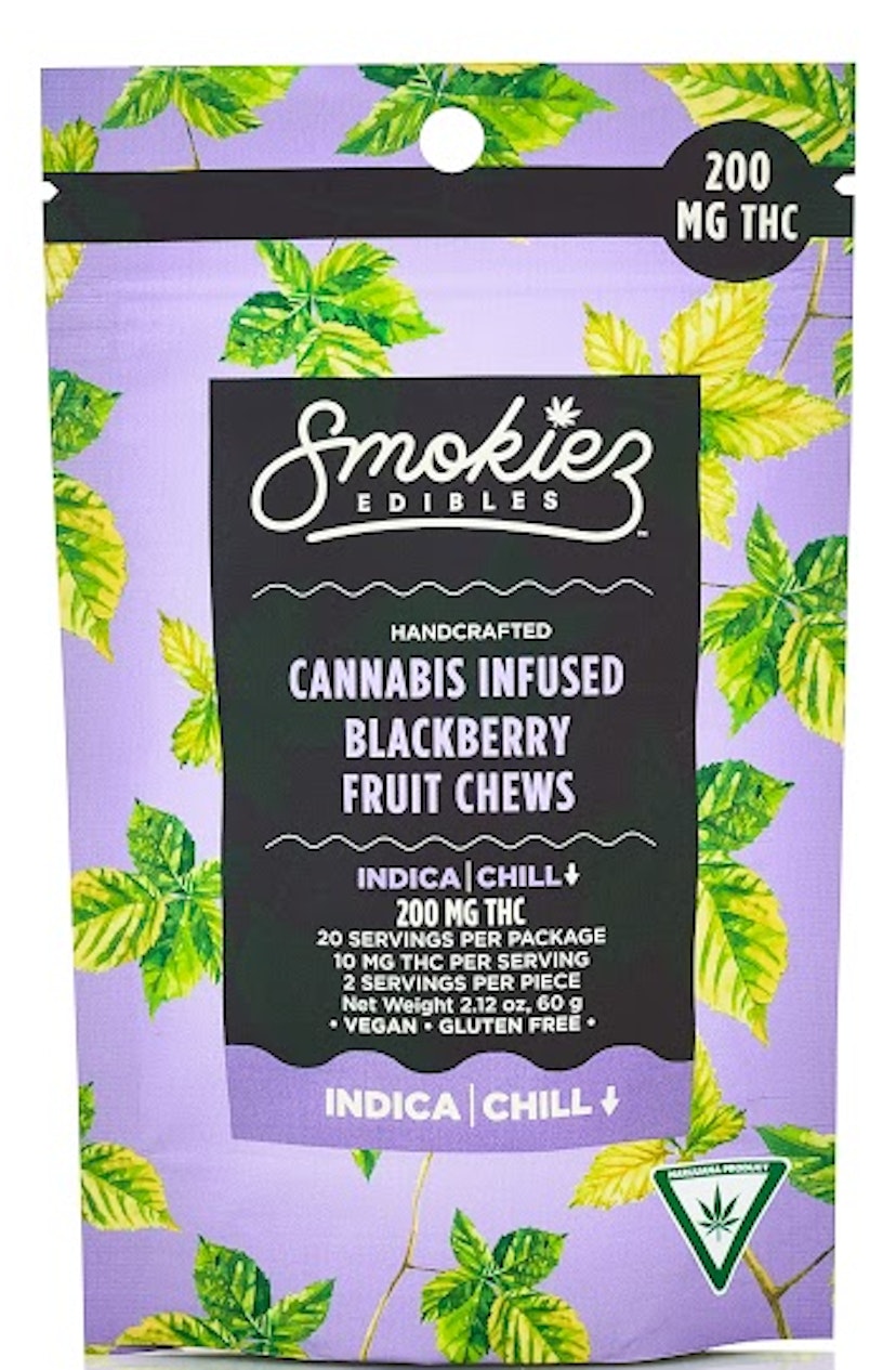 Smokiez | 200mg Gummies | Sweet Blackberry