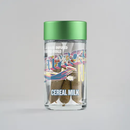Cereal Milk FJ-3 Infused Pre-rolls | 0.6G 5-Pack-active