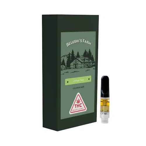 LA Kush Cake Live Resin Cartridge 0.5g/-1