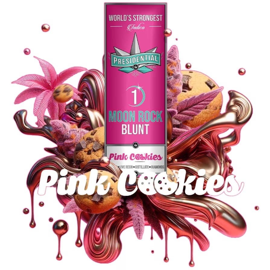 Presidential Pink Cookies 1.5g Moonrock Infused Blunt