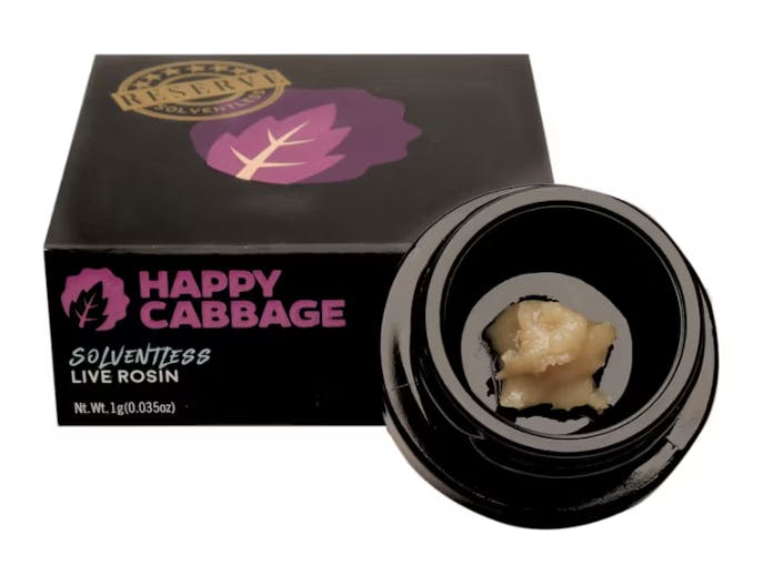 Happy Cabbage- Reserve Live Rosin- Grape Bubblegum 6*