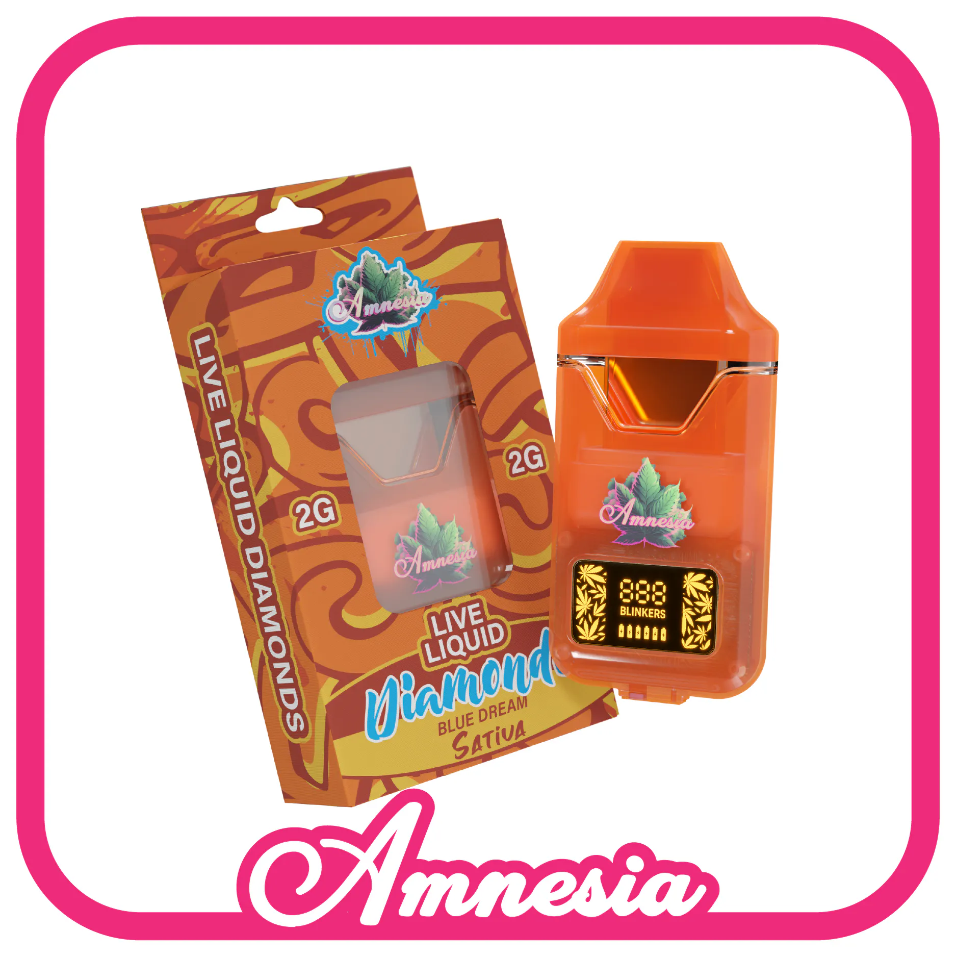 Pink Lemonade | 2G Liquid Diamond Disposable at Quincy-Smilez