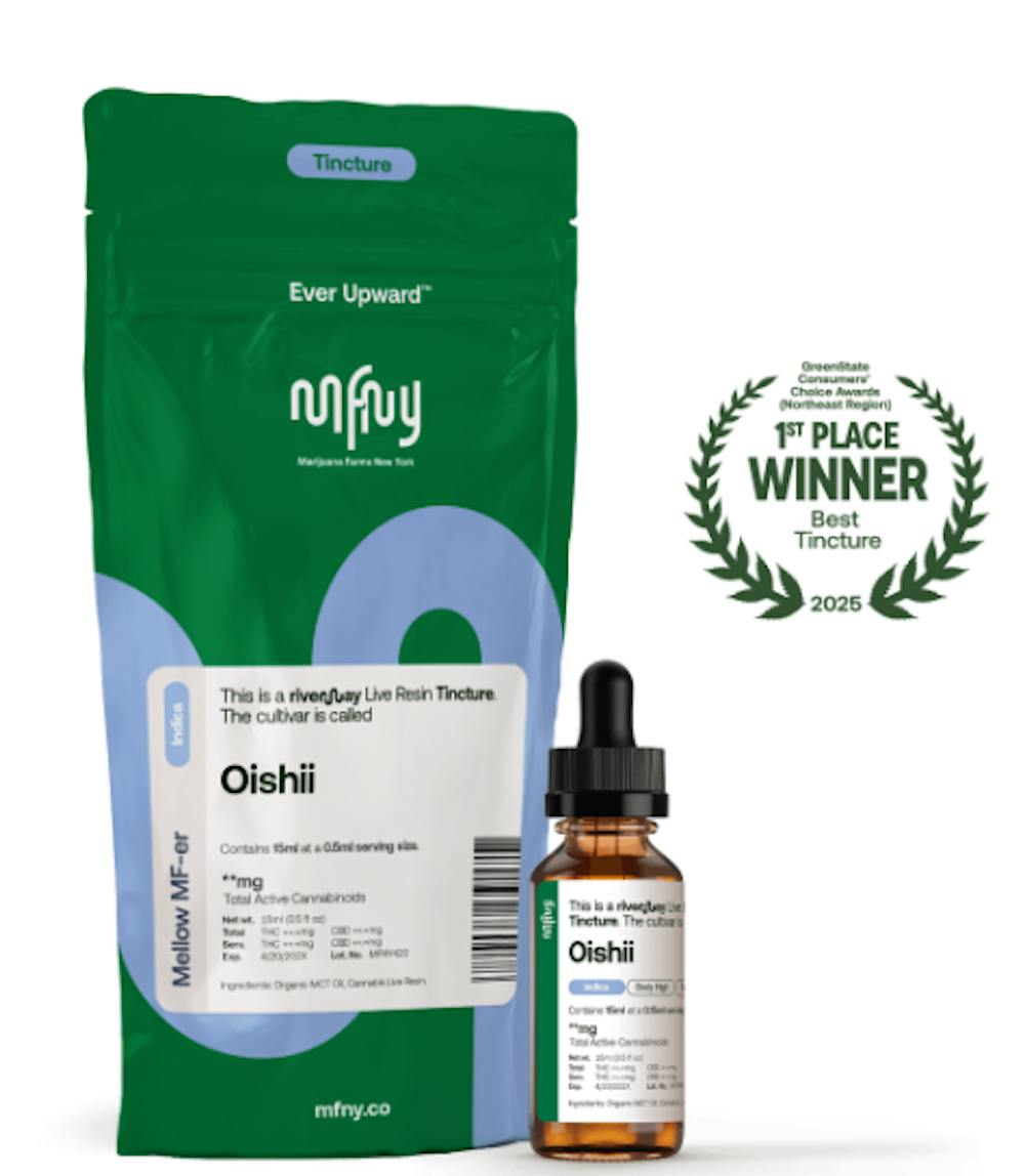 Product Live Resin Tincture | Oishii (I) | 15ml | MFNY