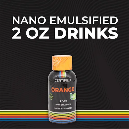 Certified Cultivators | Orange Drink | 4pack | 100mg-2