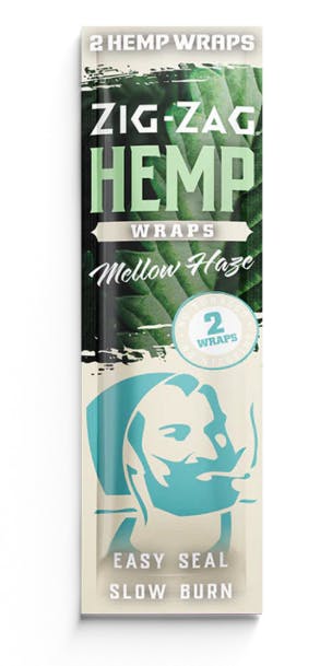 Zig Zag Hemp Wraps Mellow Haze 2pk | Trinity - Glen Ave - Recreational