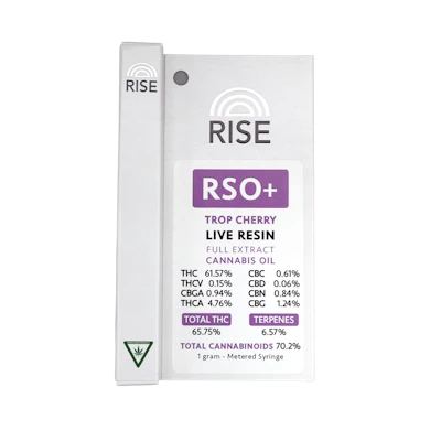 RISE - 1g RSO + Live Resin - Trop Cherry