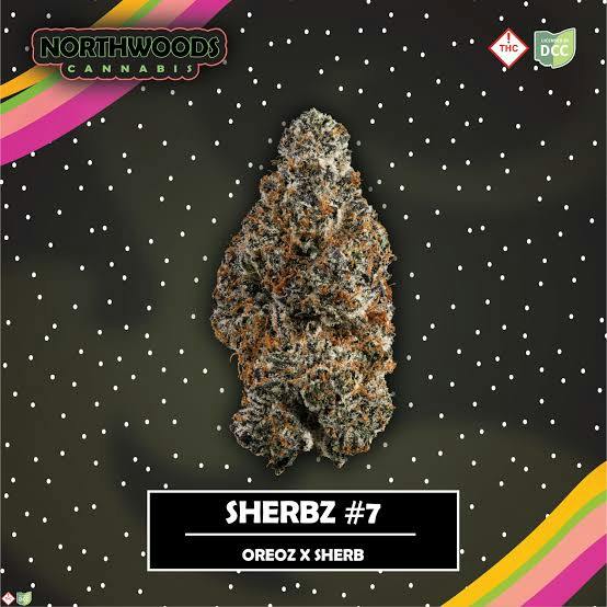 Northwoods Cannabis: Sherbz #7 - 2.83g