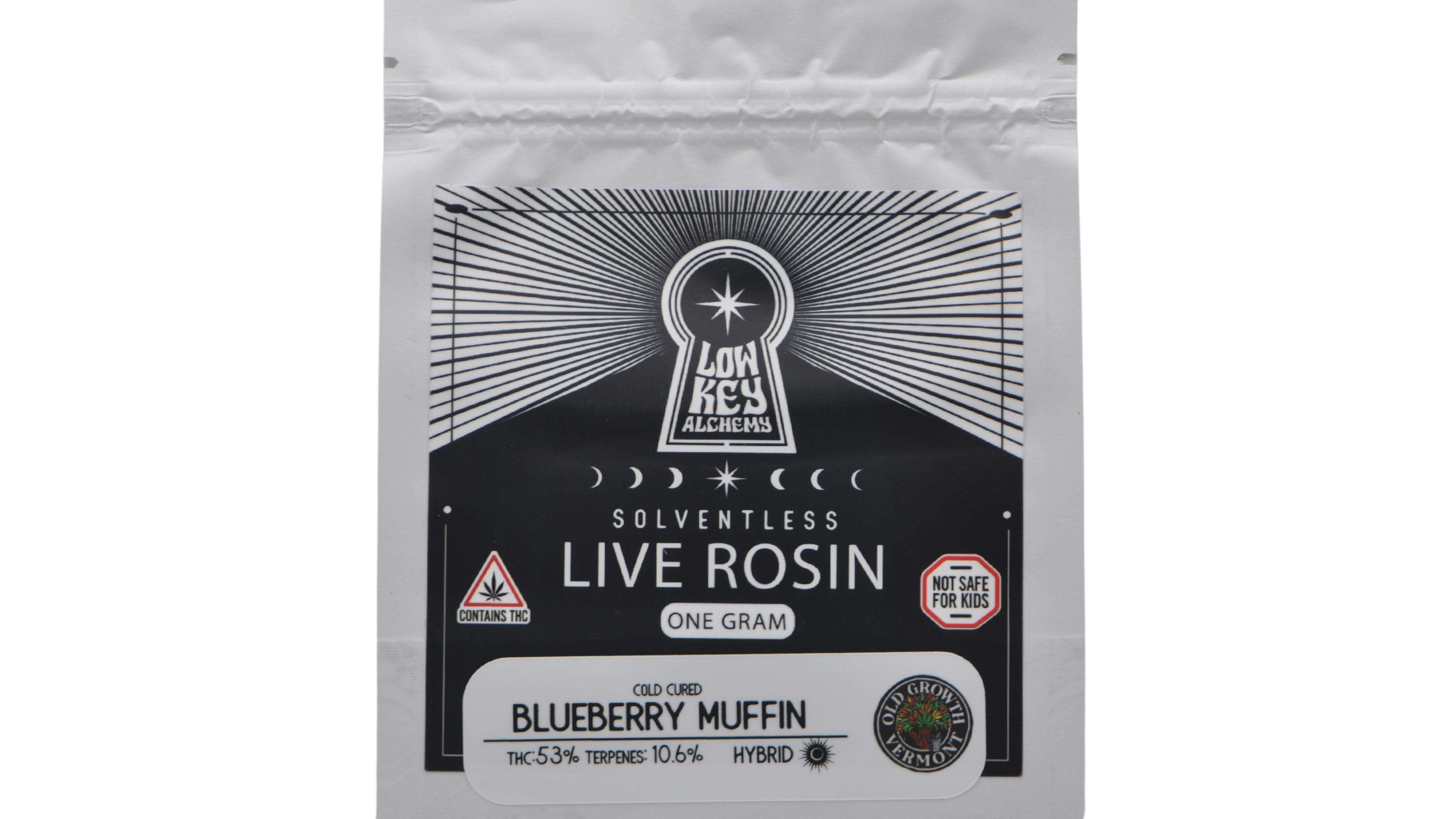 image of Blueberry Muffin | 1g Cold Cured Live Rosin