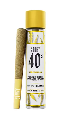 Stiiizy Strawnana Infused Preroll Rec-active