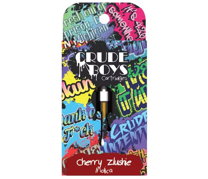 Product: Crude Boys | Cherry Zlushie | Vape Cart Indica