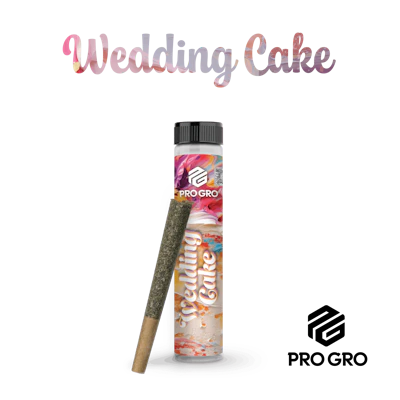 Pro Gro - 1g Preroll - Wedding Cake