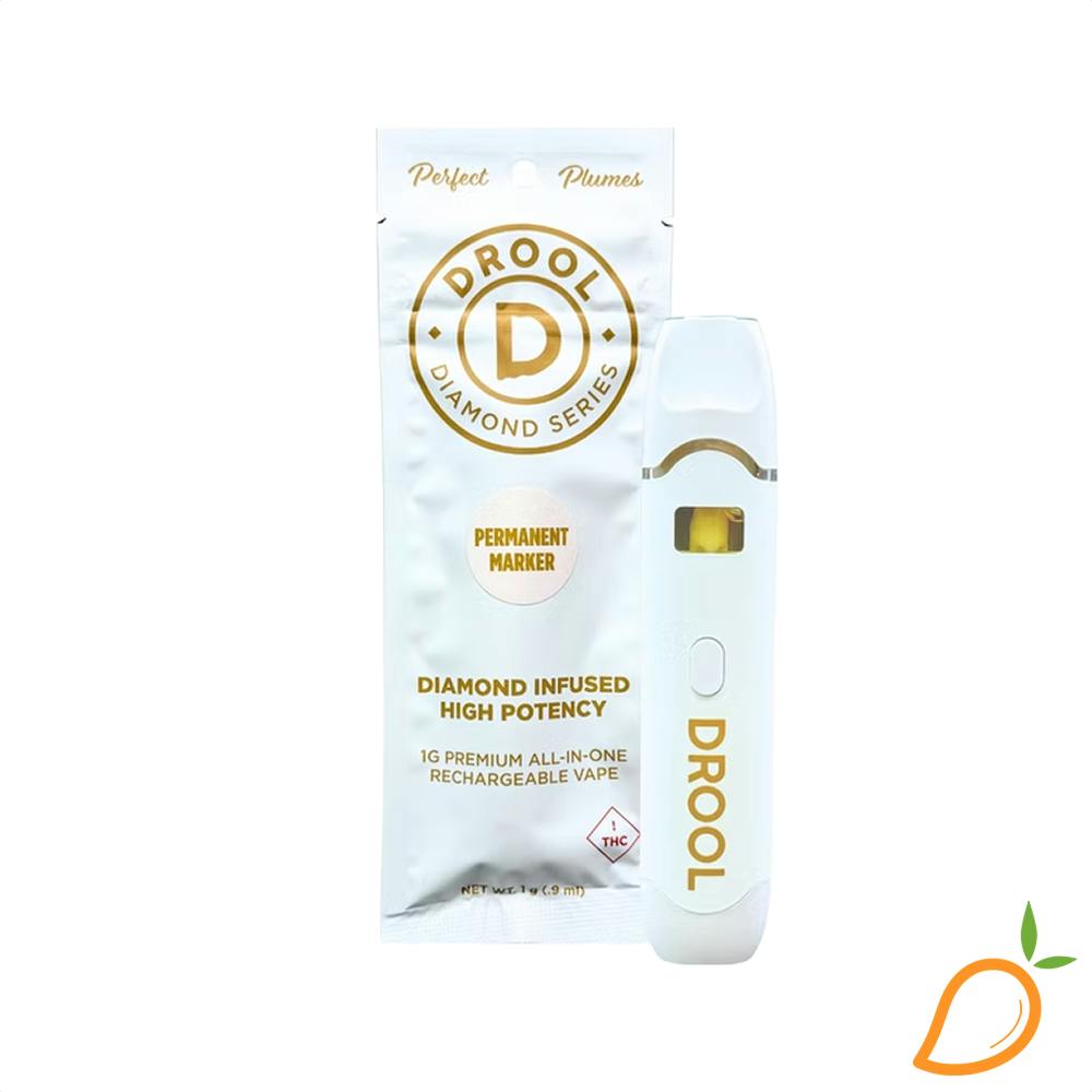 thca diamond infused disposable vape 1g Permanent Marker Diamond Disposable Vape Drool