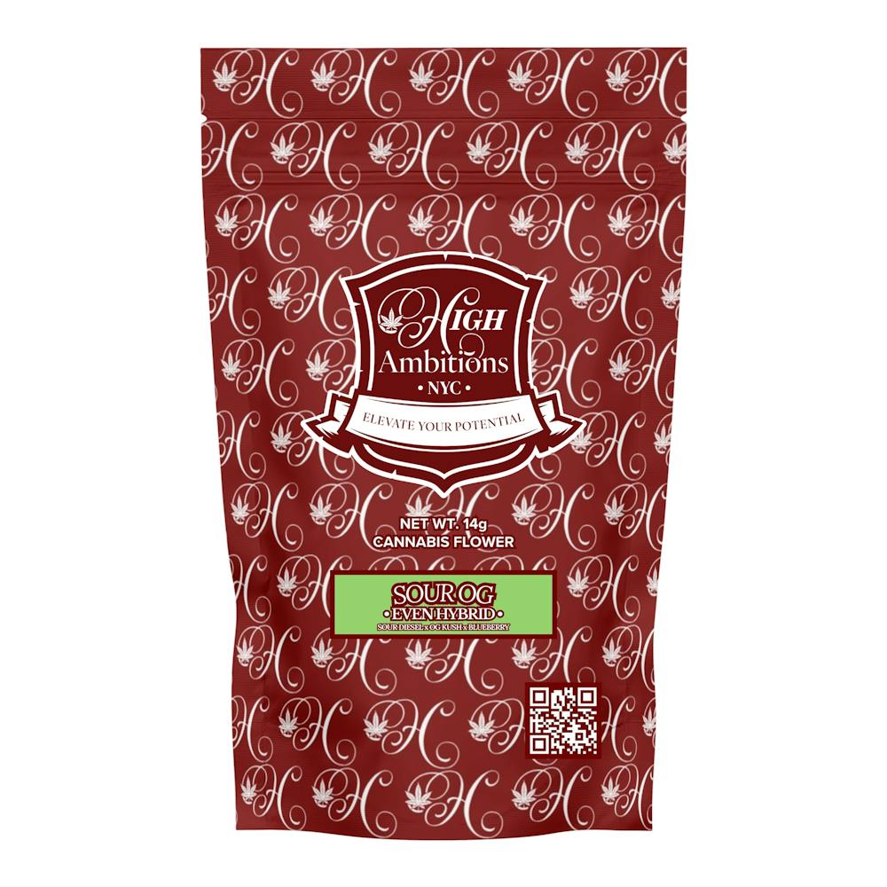 Product High Ambitions - Sour OG - 14g - Top Shelf Flower